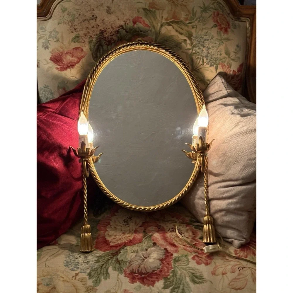 Mirror Image antique gilded